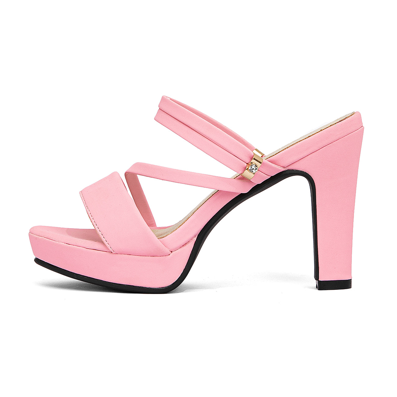 Women's Chunky High Heels Slingback Sandals