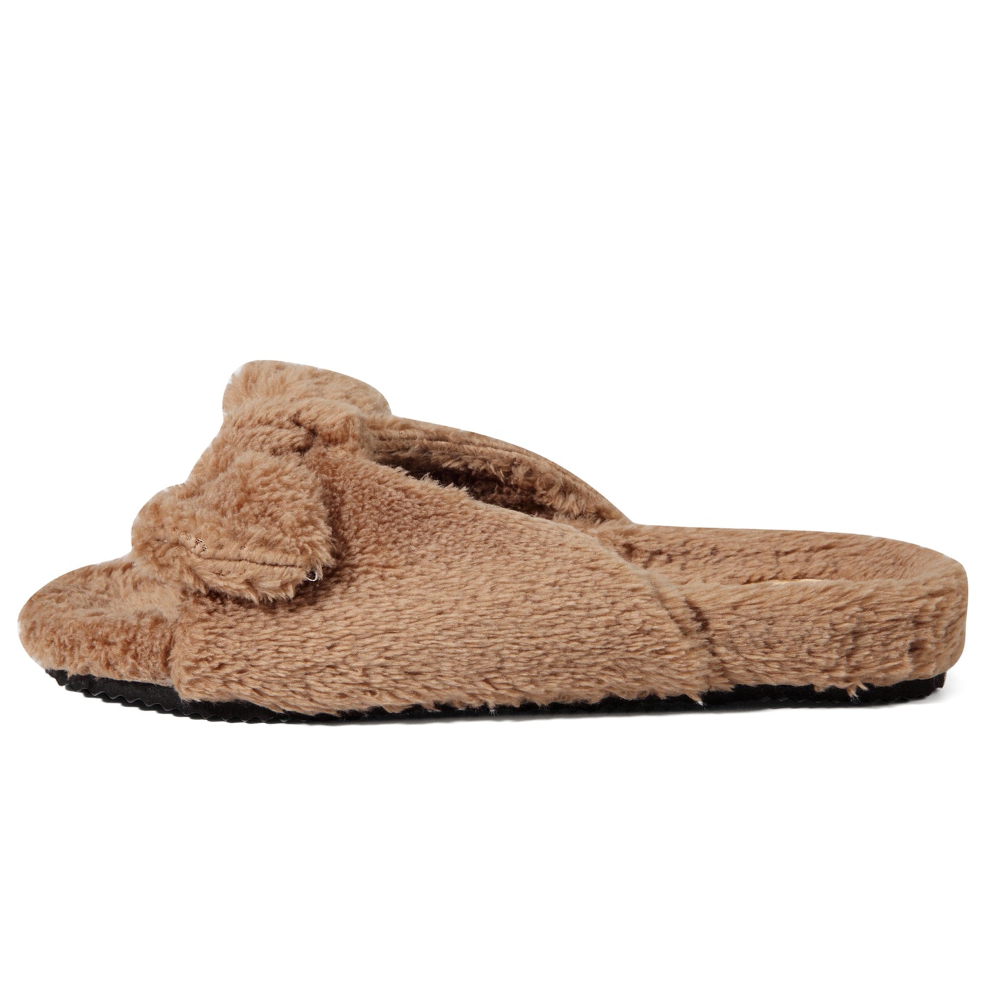 Open Toe Slipper With Anti-Skid - Soft Plush