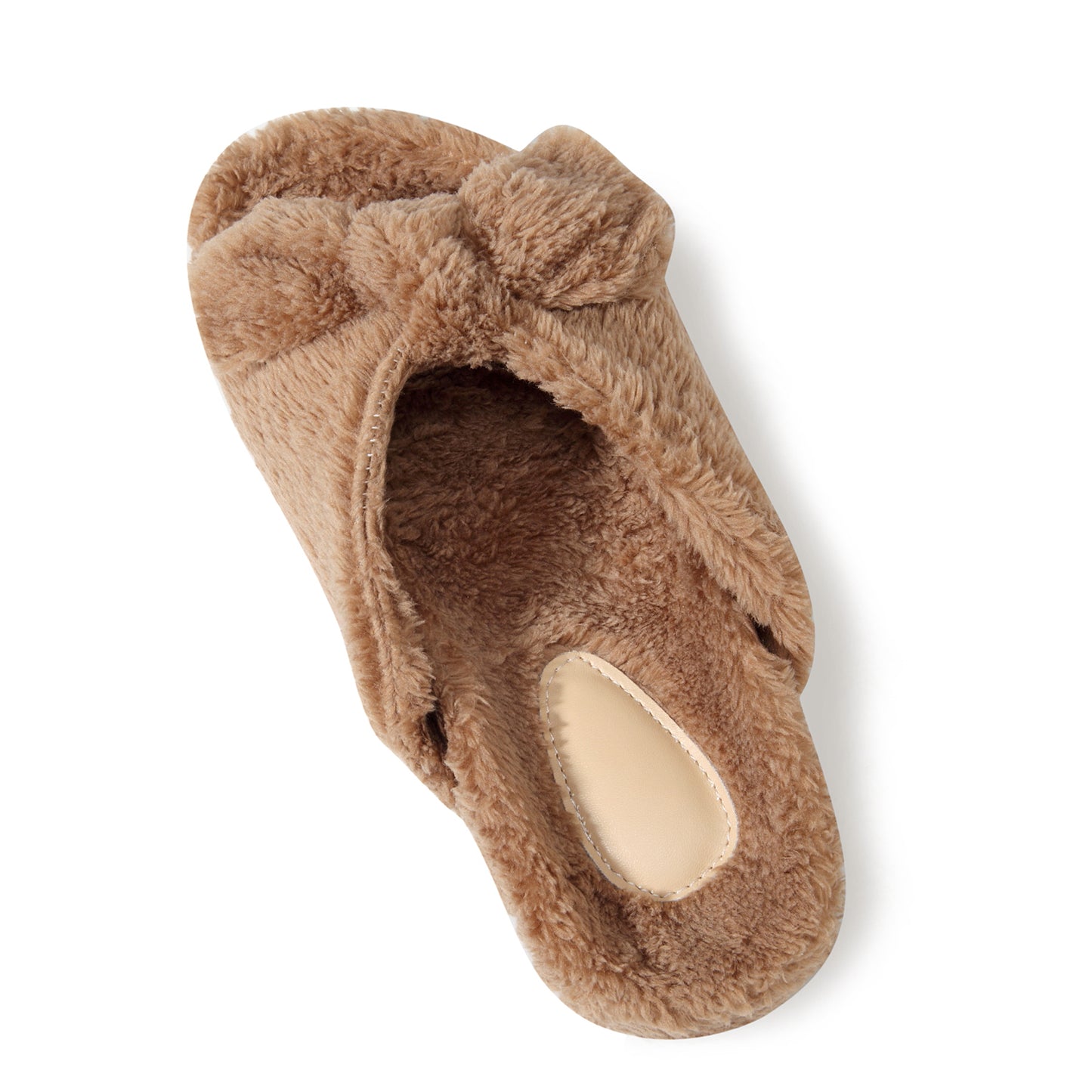 Open Toe Slipper With Anti-Skid - Soft Plush