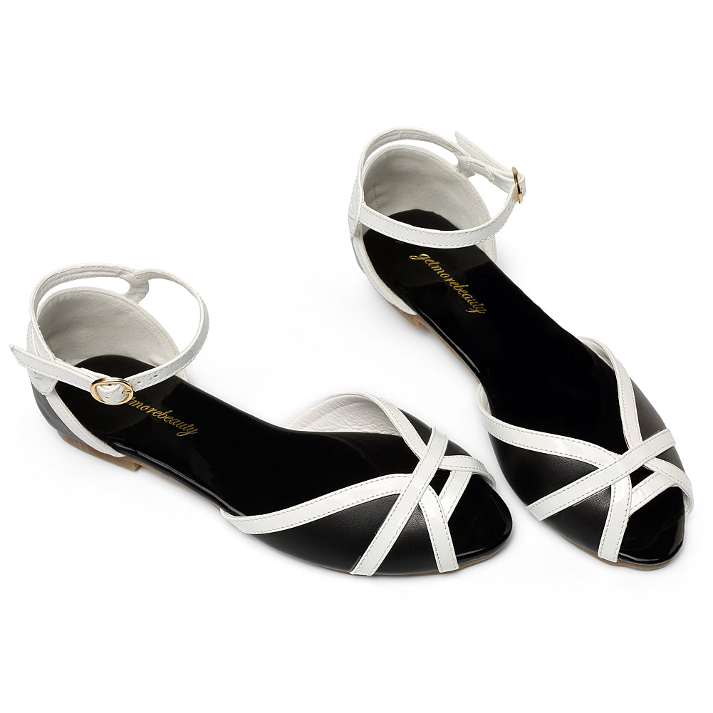 Women's Vintage Open Toes Flat Sandals